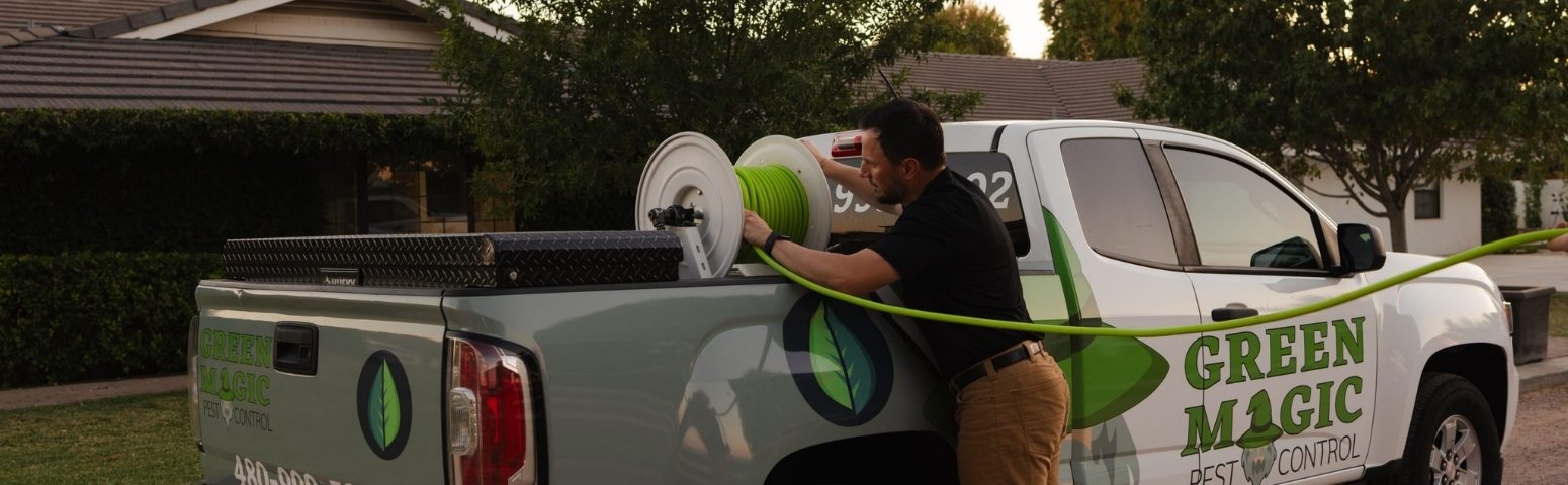 pest control in Paradise Valley AZ near Camelback Mountain desert estate homes